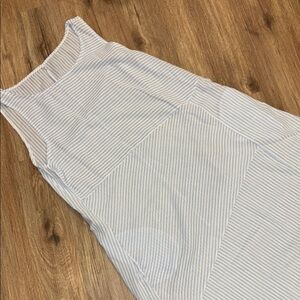 Striped Sleeveless Dress